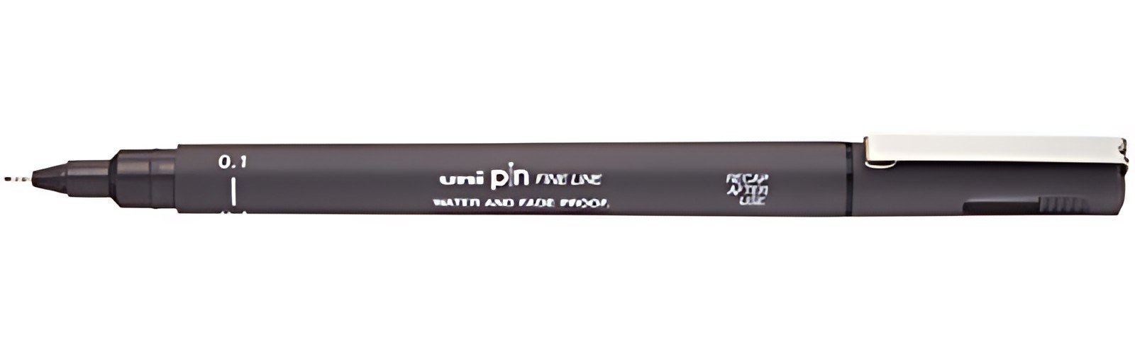 uni-ball Feutre technique PIN 01200 GF, gris foncé