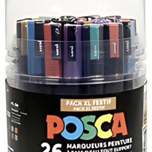 POSCA Marqueur à pigment "Pack XL Festif", set de 26