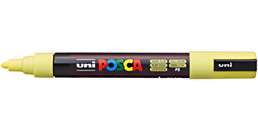 POSCA Marqueur à pigment PC-5M, jaune soleil