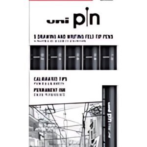 uni-ball Feutre technique PIN ASP009, set de 5