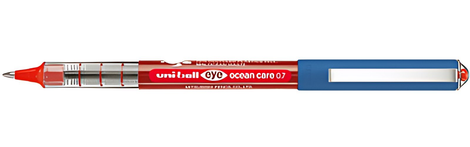 uni-ball Stylo roller eye ocean care 0.7, rouge