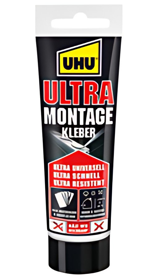 UHU Colle de montage Ultra, sans solvants, tube de 75 g