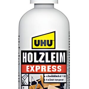 UHU Colle à bois Express D2, sans solvant, 75 g en flacon