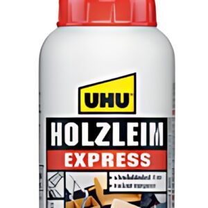 UHU Colle à bois Express D2, sans solvant, 250 g en flacon