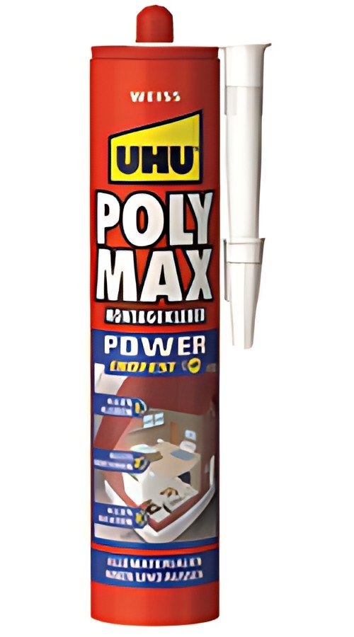 UHU Colle de montage POLYMAX POWER EXPRESS, blanc