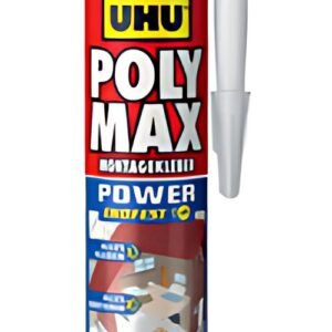 UHU Colle d'étanchéité POLYMAX POWER, transparent, 300 g
