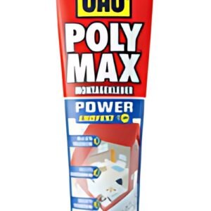 UHU Colle d'étanchéité POLYMAX POWER, 115 g, transparent