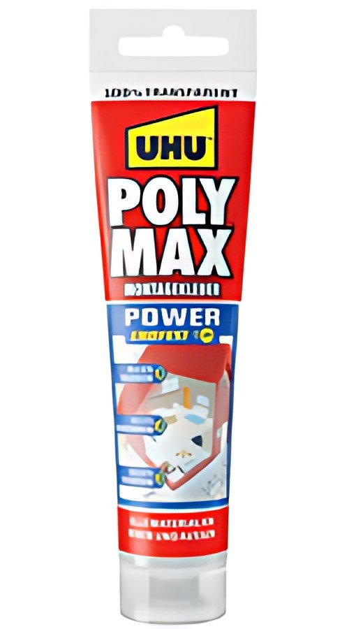 UHU Colle d'étanchéité POLYMAX POWER, 115 g, transparent