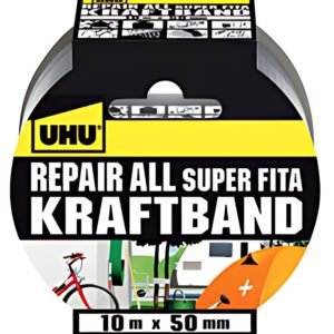 UHU Ruban adhésif blindé Repair all, (l)50 mm x (L)10 m,