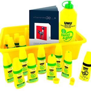 UHU Pack scolaire flacon de colle twist & glue