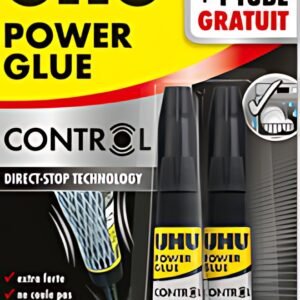 UHU Colle instantanée POWER GLUE liquide Control, 3 g