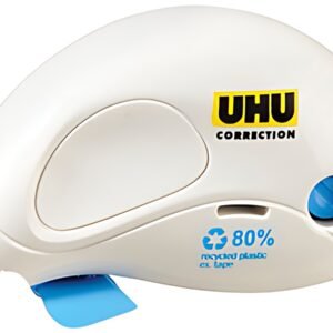 UHU Roller correcteur Compact, 5 mm x 10 m, blanc