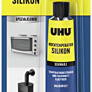 UHU Silicone haute température, tube de 80 ml, noir
