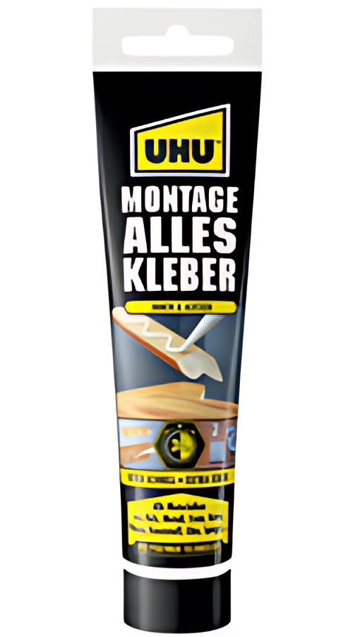 UHU Colle de montage universelle, sans solvant, blanc