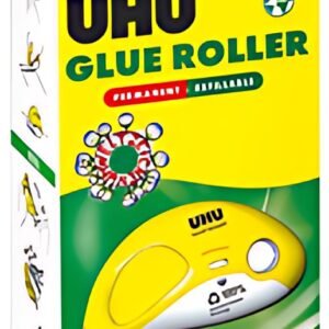 UHU Roller de colle GLUE Roller, permanent, 8,4 mm x 16,5 mm