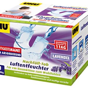 UHU Recharge LAVANDE pour absorbeur d'humidité, 2 x 450 g