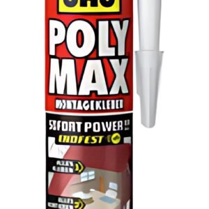 UHU Colle de montage POLYMAX prise immédiate, transparent