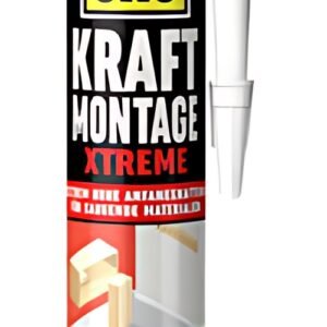 UHU Colle de montage KRAFT XTREME, cartouche de 370 g