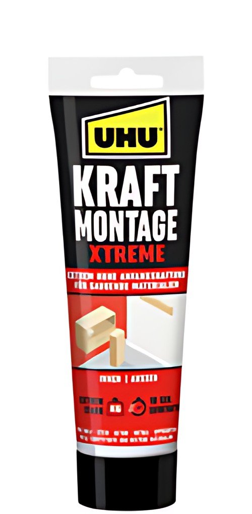 UHU Colle de montage KRAFT XTREME, tube de 175 g