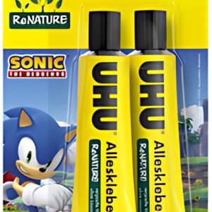 UHU Colle universelle ReNATURE SONIC, sans solvant, 2x 35 g