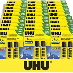 UHU Colle universelle ReNATURE SONIC, présentoir de 30