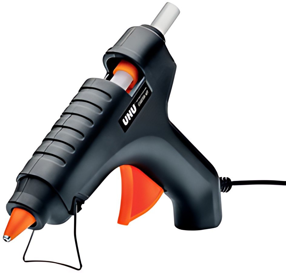UHU Pistolet à colle HOT MELT STARTER KIT, noir/orange