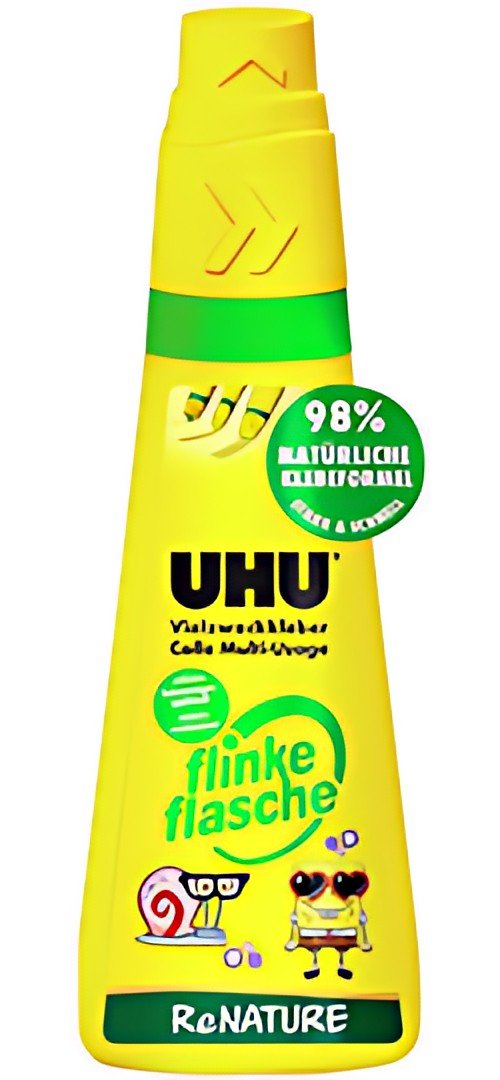 UHU Colle multi-usage flinke flasche ReNATURE Bob l'éponge