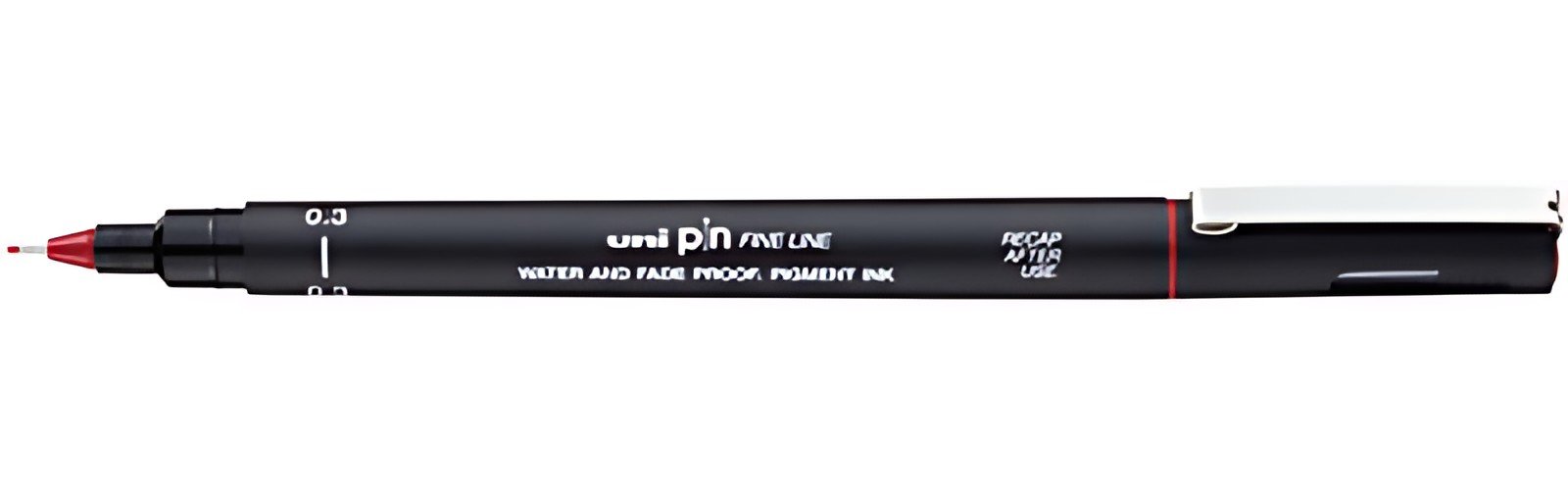 uni-ball Feutre technique PIN 03200 B, rouge