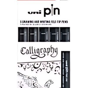 uni-ball Feutre technique PIN PF "Calligraphy", set de 5