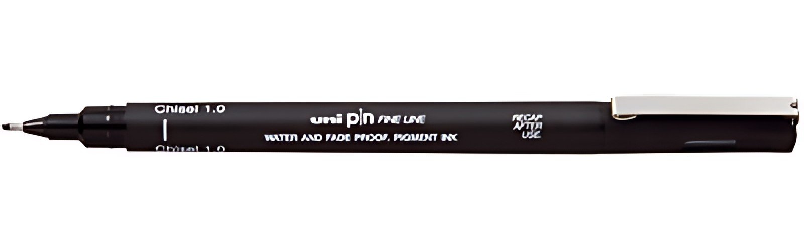 uni-ball Feutre technique PIN Chisel 1.0, noir