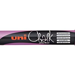uni-ball Marqueur craie Chalk marker PWE5M, rose métallique