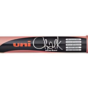 uni-ball Marqueur craie Chalk marker PWE5M, rouge métallique
