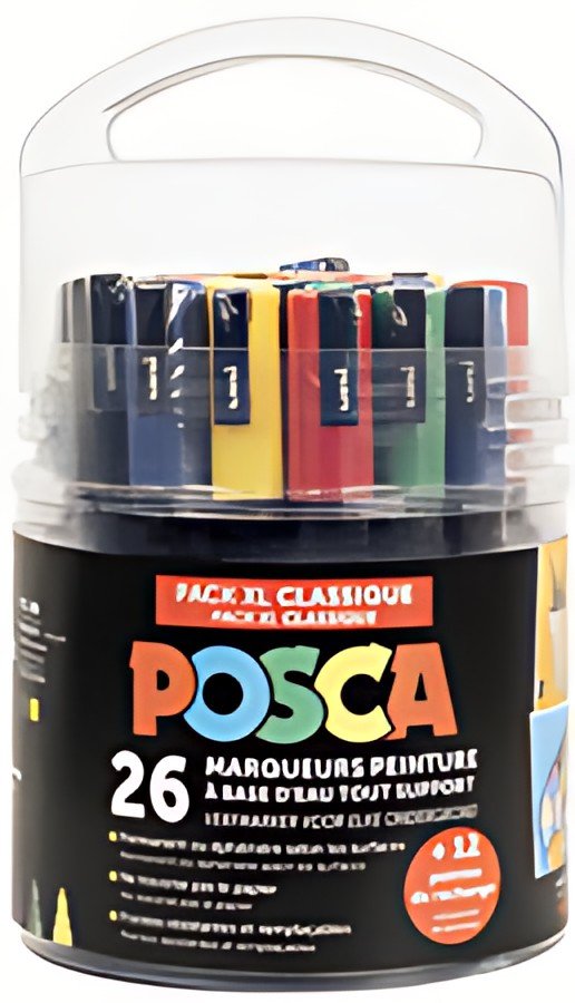 POSCA Marqueur à pigment "Pack Educréatif Classique", set