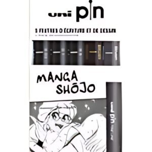 uni-ball Feutre technique PIN "Manga Shojo" PF, set de 5