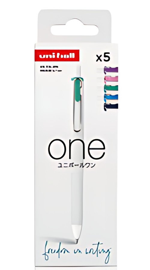 uni-ball Stylo roller encre gel one UMNS/07, set "Electrique