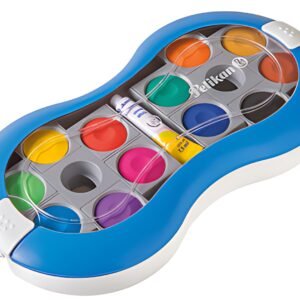 Pelikan Boîte de peinture Space+, 24 couleurs, bleu