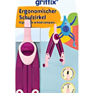 Pelikan Compas scolaire griffix Sweet Berry, boîte pliable