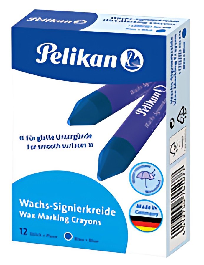 Pelikan Crayons de cire à marquer 772, rouge, diamètre: 12mm