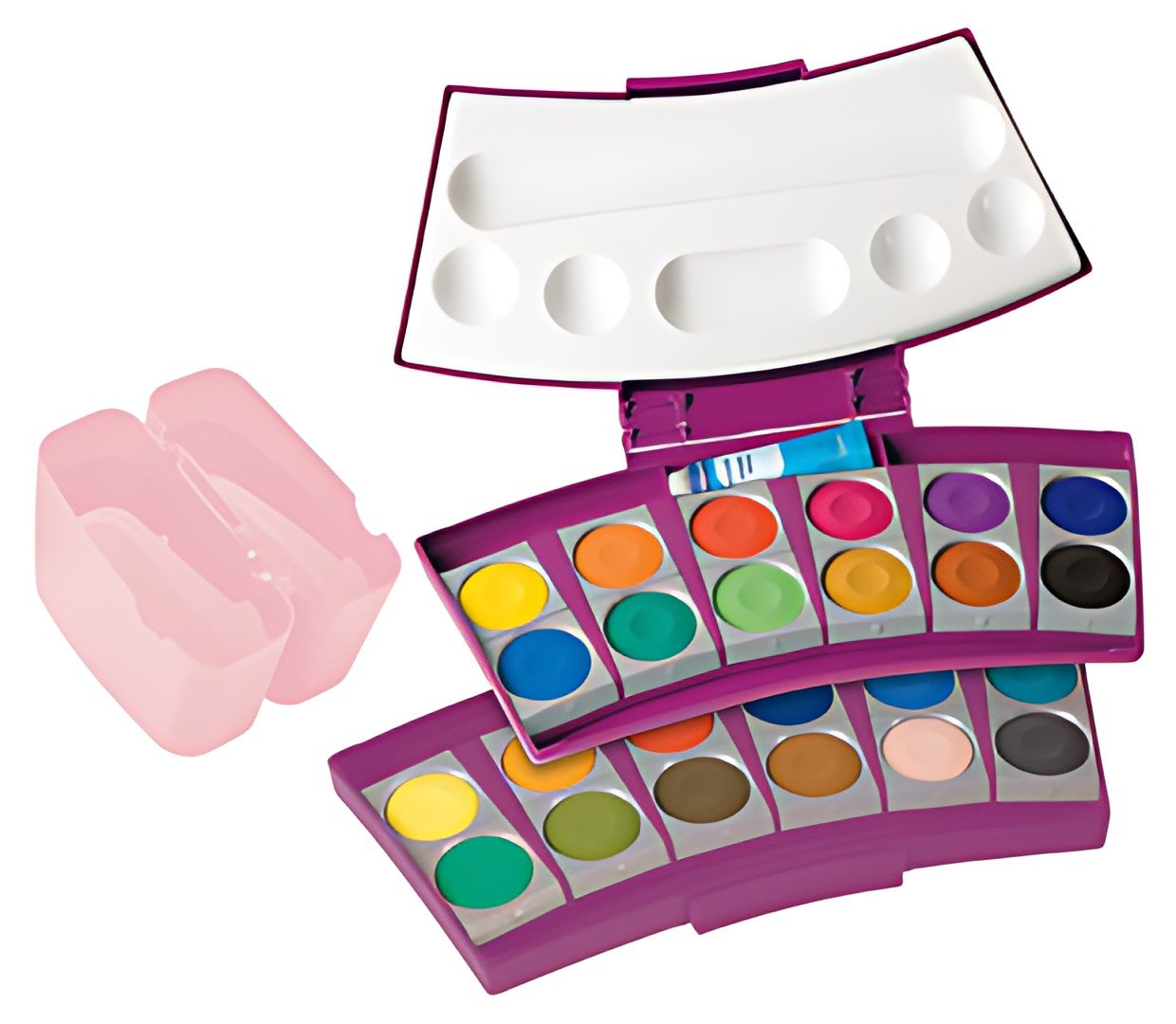 Pelikan Boîte de peinture ProColor 735, 24 couleurs