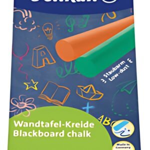 Pelikan Craie pour tableaux noirs 745/12, coloré, étui en