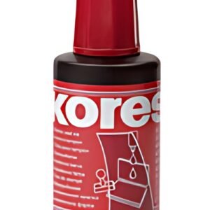 Kores Encre pour tampon encreur, contenu: 27 ml, rouge