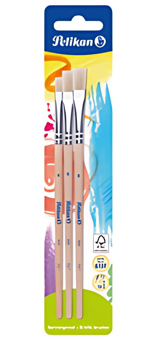 Pelikan Kit de pinceau brosse 613 F, 2 pièces, assorti