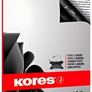 Kores papier carbone, format A4, 10 feuilles, noir