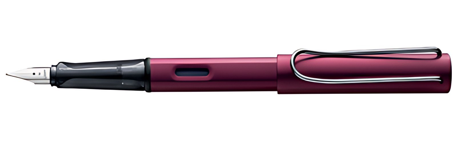 LAMY Stylo à plume AL-star black purple, taille de plume: M