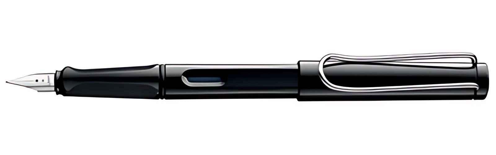 LAMY Stylo à plume safari black, taille de plume: M
