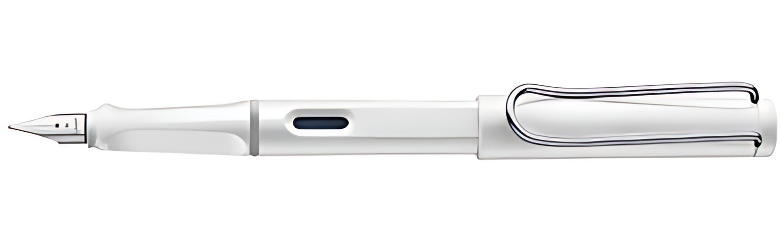 LAMY Stylo à plume safari white, taille de plume: M