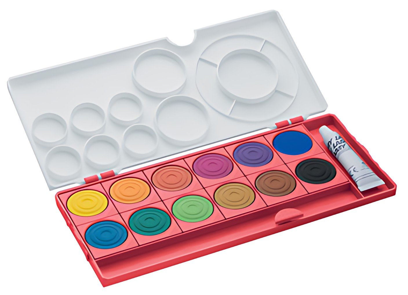 LAMY Boîte de pastille de peinture aquaplus, rouge