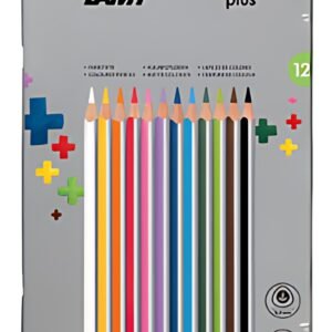 LAMY Crayon de couleur triangulaire plus, étui métal de 12