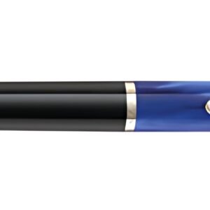 Pelikan Stylo à bille rétractable K 205, bleu marbré