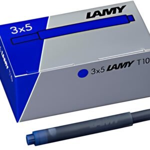 LAMY Cartouche d'encre grande capacité T10, pack de 15, bleu